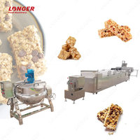 Ligne de production de machines à fabriquer des barres énergétiques granola à prix d'usine, machine à fabriquer des barres de céréales protéinées