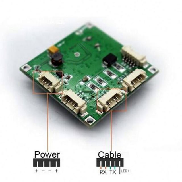 SeekEC Network Switch board 4 Ports Network Switches 100/1000Mbps PCB /Ethernet switch board