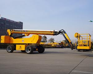 Yeni 22m dizel otomatik kiraz toplayıcı yüksek irtifa hava çalışma platformu inşaat bomlu kamyon - Product Image 4