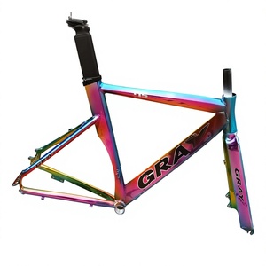 Cadre de vélo GRAYF15 élégant en alliage d'aluminium 29 pouces, frein à disque, aérodynamique, pour le cyclisme urbain, conçu pour les configurations personnalisées à pignon fixe, avec câblage interne - Product Image 5