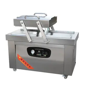 Automatic Double Chamber Dry Fish Sausage Vacuum Sealing Packing Machine