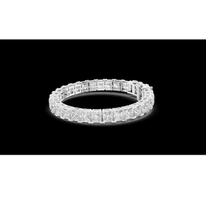 Lab Grown Diamond Tennis <b>Bracelet</b> Crafted in Sterling <b>Silver</b> Featuring Timeless Elegance Brilliant Party Gift Classic - Product Image 3
