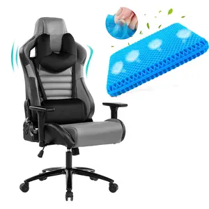 Nigeria popular good supplier luxury Gaming Chair PU Leather E-Sports Gamer Chairs gaming chair with Gel Cushion 360 degrees