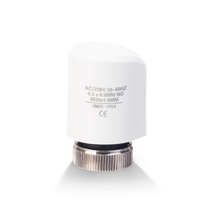 Actionneur électrothermique sélectionnable NO/NC 24V 230V, filetage M30*1.5 pour collecteur <span class=keywords><strong>de</strong></span> chauffage par le sol et vanne <span class=keywords><strong>de</strong></span> <span class=keywords><strong>radiateur</strong></span> - Product Image 1