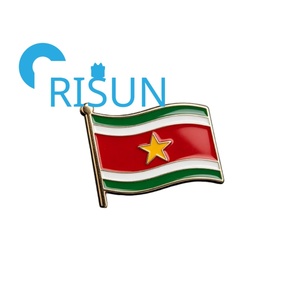 Imán de nevera, pin de solapa y insignia personalizados al por mayor con mapa de la bandera de América <span class=keywords><strong>del</strong></span> Norte y <span class=keywords><strong>del</strong></span> Sur, regalo de recuerdo de Paramaribo, Surinam - Product Image 2