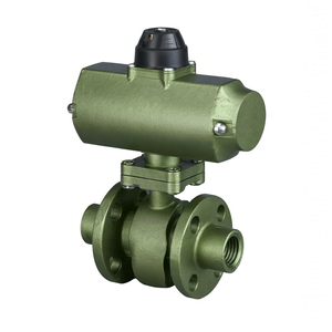 Válvula de Bola Sanitaria Neumática de Doble Acción de Acero Inoxidable de Alta Temperatura COVNA de 1/2 Pulgada - Product Image 4