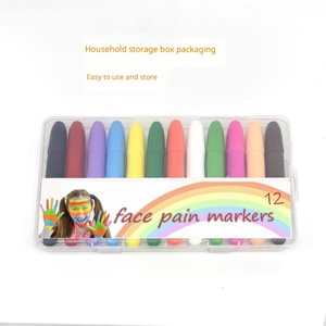 Conjunto de Lápis de Cera Laváveis em 12 Cores, Tamanho Jumbo, Não Tóxicos, para Crianças e Bebês, Materiais de Arte Escolar por Atacado - Product Image 6