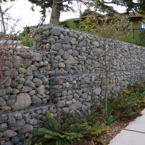 Kaynaklı Gabion istinat duvarları çelik hasır Gabion kutusu ve bahçe çit zarif taş kafes - Product Image 2