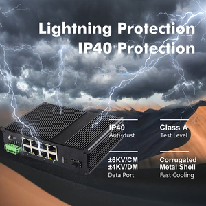 Vlan không được quản lý công nghiệp <span class=keywords><strong>Ethernet</strong></span> Switch với 2 1 gam SFP khe cắm và 2 1 gam LAN cổng - Product Image 6
