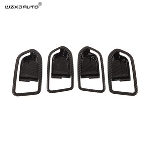 Kit carrosserie pour 2018 2019, 14 pièces, couleur fibre de carbone, kit complet de garnitures intérieures, cadre de ventilation, accessoires de voiture WZXD - Product Image 3