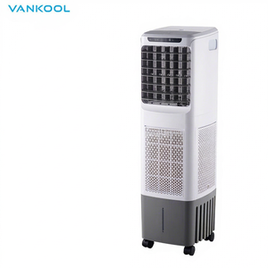 Refroidisseur d'air évaporatif portable à économie d'énergie alimenté par courant alternatif avec télécommande, 6 vitesses, batterie au lithium rechargeable - Product Image 1