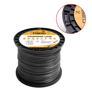 ที่เล็มหญ้าเส้นใยไนลอนสีเทาสำหรับเล็มหญ้าเชิงพาณิชย์ขนาด3<span class=keywords><strong>ปอนด์</strong></span>ขนาด095นิ้ว x 925ฟุต - Product Image 5