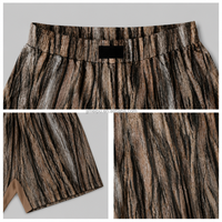 Shorts de boxe souples et extensibles, respirants, avec taille élastique pour le sparring, le kickboxing, la gym, l'entraînement et le fitness