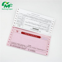 Papier pour imprimante informatique vierge, papier continu sans carbone NCR pour impression informatique, 2 plis, 3 plis, 4 plis, 5 plis