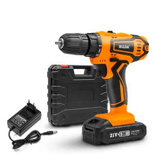 HSK-102S Kualitas Sempurna Bor Tanpa Kabel Alat Kit Multi Alat Aksesoris Listrik Cordless Hammer Drill