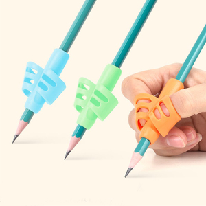 Thân Thiện Với Môi Pencil Chủ Cao Su Bút Chì Grip Trẻ Em Bút Grip Corrector - Product Image 1