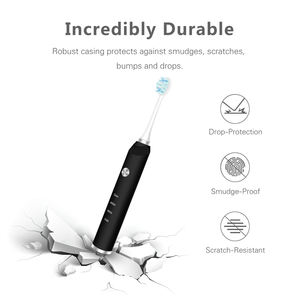 Cepillo de Dientes Eléctrico Sónico de Alta Potencia, 40200 Cargas Magnéticas, Base de Carga, Temporizador Inteligente, Juego de 2 Cabezales de Repuesto - Product Image 5