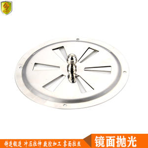 Rejilla de Ventilación Giratoria de 127 mm para Ventanas, Intercambio de Aire y Disipación de Calor para Ventiladores - Product Image 3