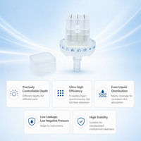 Injecteur multi-aiguilles jetable en plastique et acier inoxydable à 9 pointes pour hydratation, injection, vis EZ, Mesogun, raffermissement cutané, beauté SZMDK