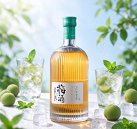 Offre Spéciale – Bouteille en Verre Super Flint de 500 ml pour Spiritueux, avec Logo Personnalisé, pour Whisky, Gin, Rhum, Vodka, Tequila, Bourbon, avec Capsule