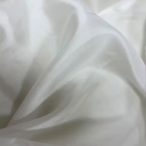 Foulard Tudung en Soie Habotai Pure Blanche de 8 mm, Bord Roulé à la Main, Décontracté, Multifonctionnel, Long, pour la Teinture - Product Image 2