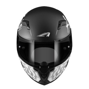 Casques ASTONE Casque de moto intégral ABS de haute qualité en noir mat et titane mat pour usage commercial - Product Image 2