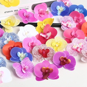 Cabezas de Flores de Orquídea Mariposa Artificiales en Gel de Silicona 3D Estilo Película para Decoración del Hogar, Paredes Florales para Bodas, Novias - Product Image 2
