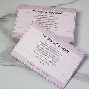 Carte de <span class=keywords><strong>remerciement</strong></span> de luxe imprimée recto-verso couleur 4x6 pouces rose pour <span class=keywords><strong>mariage</strong></span>, en papier 350 g/m², idéale pour les petites entreprises - Product Image 1