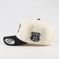 Casquette Snapback Brodé Personnalisé en Gros, Casquette de Baseball Bicolore avec Logo Personnalisé, Commande en Gros, Fabricant, Haute Qualité, Unisexe