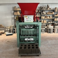 Machine à mouler le ciment semi-automatique africaine la plus vendue, machine multifonctionnelle de fabrication de briques de pavage en ciment