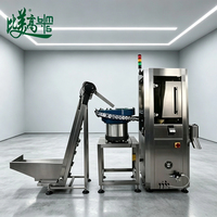 Machine d'inspection CCD haute vitesse pour bouchons de bouteilles en verre, détection ultra-précise des défauts : taches noires, rayures, bavures