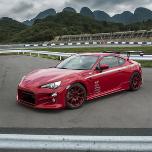 ล้อรถแข่ง ล้อแม็กซ์ 1 ชิ้น สีแดง ขนาด 17 18 นิ้ว 5x100 5x114.3 สำหรับ Subaru BRZ Nissan 350Z - Product Image 4