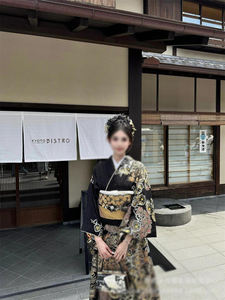 2025 estilo japonés Kimono tradicional Casual Samurai mujeres señoras Geisha <span class=keywords><strong>Haori</strong></span> Yukata <span class=keywords><strong>ropa</strong></span> suelta Vintage Kimono Robe - Product Image 3