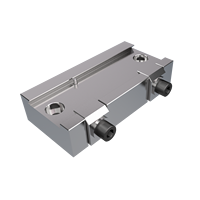 A-ONE Collet/Griffe de serrage à queue d'aronde U15 avec largeur de serrage de 15-25 mm, taille 50, pour usinage CNC et électroérosion
