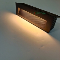 L255xL75*H60mm Usine Chinoise Meilleur Prix Lumière Solaire LED Extérieure Étanche RGB RGBW pour Escalier et Terrasse YY-QJL020