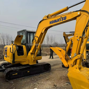 Excavadora Komatsu PC56/PC55 Usada Original de 5.6 Toneladas, Motor, Caja de Cambios, Bomba, PLC, Certificación EPA/CE, Modelo 2024 para Construcción - Product Image 1