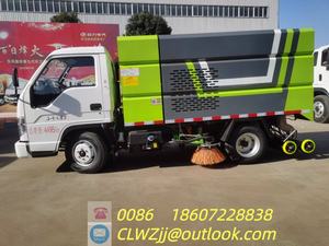 รถกวาดถนนและล้างถนนขนาดเล็ก โฟตอน ดีเซล เกียร์ธรรมดา พร้อมระบบดูดฝุ่น มาตรฐานยูโร 3 น้ำหนักรวม 4500 กก. - Product Image 5