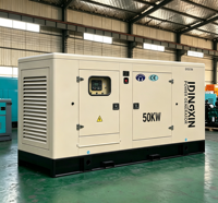 Generador Diésel Compacto y Silencioso de 40kW 50kVA con Bajo Consumo de Combustible y Fácil Operación