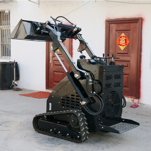 Reliable Hydraulic Mini Compact <b>Wheel</b> Skid Steer <b>Small</b> Track Skid Steer for Garden Farm Construction Use Attachments Now - Product Image 3
