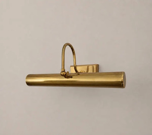 Luxury Vintage Solid Brass Picture <b>Light</b> Raw Brass <b>Wall</b> Lamp Mid Century Modern Gallery Artwork Display Lighting Fixture - Product Image 3