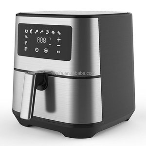 Aifa, superventas, <span class=keywords><strong>precio</strong></span> de fábrica, Mini <span class=keywords><strong>freidora</strong></span> eléctrica, 8L, <span class=keywords><strong>freidora</strong></span> de <span class=keywords><strong>aire</strong></span> de acero inoxidable, parrilla, cestas dobles con alta <span class=keywords><strong>calidad</strong></span> - Product Image 3