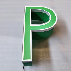 Pour enseignes <span class=keywords><strong>de</strong></span> bureau lumineuses LED COSUN, profilé <span class=keywords><strong>de</strong></span> canal pour lettres en relief, ABS <span class=keywords><strong>et</strong></span> métal, effets lumineux jaune, vert, <span class=keywords><strong>blanc</strong></span>, <span class=keywords><strong>rouge</strong></span> pour l'éclairage des magasins - Product Image 2