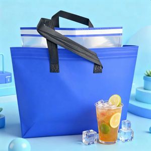 Sac d'emballage thermique jetable personnalisé en non-tissé laminé aluminium pour boissons froides et chaudes (thé, café) - Product Image 3