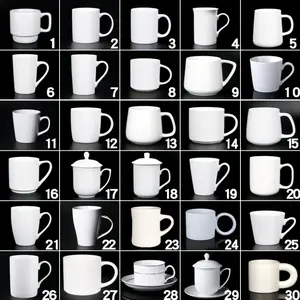 Fabricant de tasses à café en céramique nordique avec logo Fournisseur de tasses Tasses à thé personnalisées Personnaliser en gros Tasses en porcelaine Tasse à sublimation