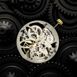 Made <b>Three</b> Jewels SZ2011 Quartz Watch Movement at 3 <b>Hour</b> Position Crown <b>Three</b> Pointers Hands with Adjusting Stem - Product Image 3