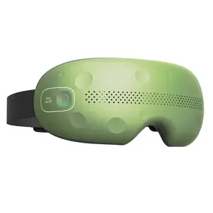 Máscara de dormir con vibración eléctrica inteligente portátil, bolsa de cuidado de ojos, máquina masajeadora, 16 contactos de masaje de silicona magnéticos - Product Image 3