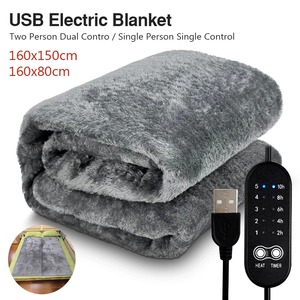 Couverture Chauffante Électrique 80cmx160cm 150x160cm, Tapis Chauffant Électrique Épais, <span class=keywords><strong>Matelas</strong></span> de Voiture, <span class=keywords><strong>Chauffe</strong></span>-Corps, Couverture Chauffante - Product Image 1