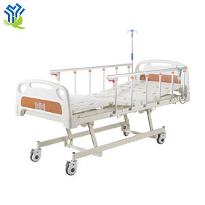 2 ABS manovella letto di ospedale con 2 funzioni Premium attrezzature mediche caldo vendita manuale - Product Image 1