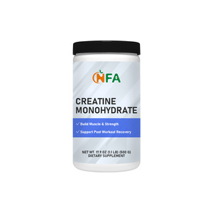 Créatine monohydrate micronisée en poudre, marque privée, 5 g par portion, pour développer la masse musculaire et la force, favoriser la récupération après l'entraînement - Product Image 1