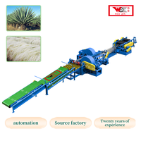 2025 nouvelle machine d'extraction de fibre de sisal/banane/chanvre/jute entièrement automatique, haute efficacité pour le traitement des matières premières textiles